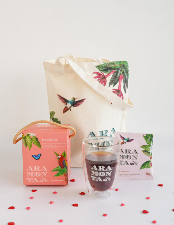 Amor y Amistad Tote bag + Kit Café 2